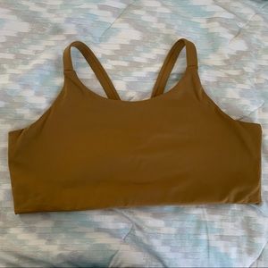 Girlfriend Collective Lou Bra in Mustard